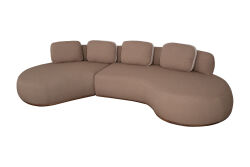 VİANO 4'LÜ KOLTUK KAHVE 160x360x64cm ( SUMMER 05) - 2
