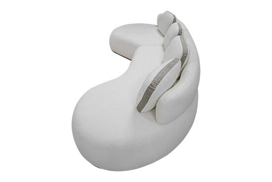 VİANO 4'LÜ KOLTUK KREM 160x360x64cm ( SUMMER 02) - 4