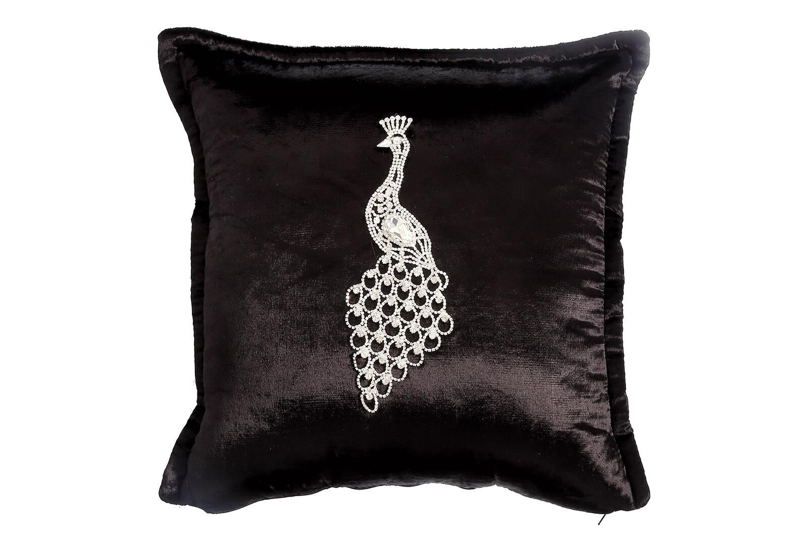 VILINZE2 KIRLENT SIYAH 45x45cm Kervan Mobilya