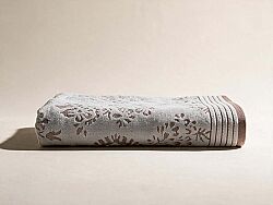 VİOLET HAVLU 90X150 CM PUDRA - LINDA