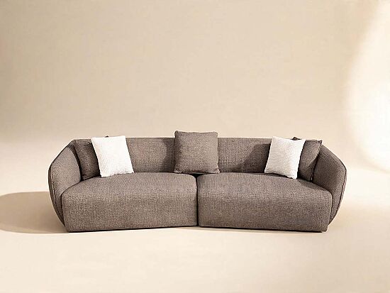 VISI DORTLU KOLTUK KAHVE 105x290x75 (BOX 16055) - 1