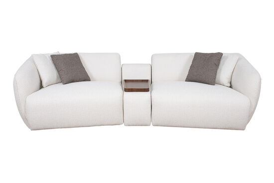 VISI DORTLU KOLTUK KREM 105x280x75 (BOX 9857) - 1
