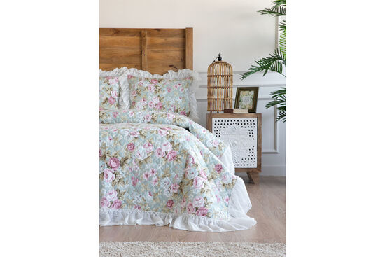 VİTAS KAPİTONELİ YATAK ÖRTÜSÜ 180X255 CK 2 PRC YEŞİL