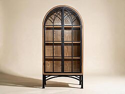 VİTRİN 38x112x211cm 1211902 - KERVAN