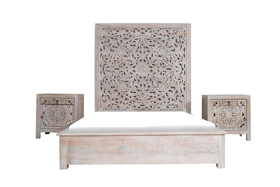 VKER-05Q YATAK+2 KOMODIN 160x200cm - 1