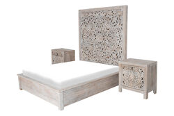 VKER-05Q YATAK+2 KOMODIN 160x200cm - 2