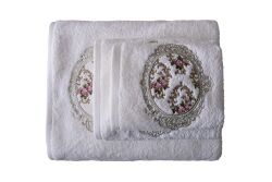 WANESSA 50X90 CM HAVLU KREM - 3