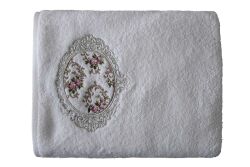 WANESSA 90X150 CM HAVLU KREM - HSH-KRVN ORTAK