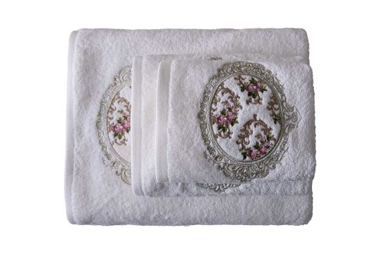 WANESSA 90X150 CM HAVLU KREM - 3