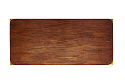 WELLİNGTON ÇALIŞMA MASASI 4 ÇEKMECELİ KAHVE 78x60x140cm WD 13 WL - 4