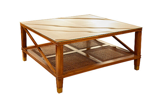 WELLİNGTON ORTA SEHPA 100x100x47cm INT4424/RGCT 100 WL - 1