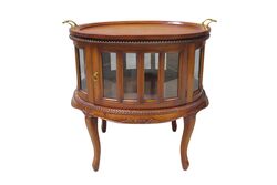 WELLİNGTON TEPSİLİ SEHPA 72x49x78cm 0T 028 WL - OVAL - SEHPA