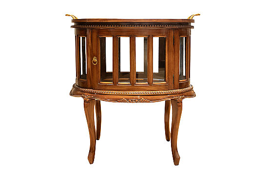 WELLİNGTON TEPSİLİ SEHPA 72x49x78cm 0T 028 WL - OVAL - 1