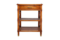 WELLİNGTON YAN SEHPA KAHVE 58x61x78cm RST 60 WL - KERVAN