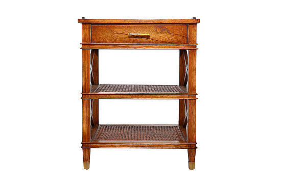 WELLİNGTON YAN SEHPA KAHVE 58x61x78cm RST 60 WL - 1