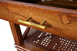 WELLİNGTON YAN SEHPA KAHVE 58x61x78cm RST 60 WL - 5