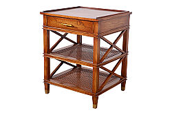 WELLİNGTON YAN SEHPA KAHVE 58x61x78cm RST 60 WL - 2