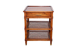 WELLİNGTON YAN SEHPA KAHVE 58x61x78cm RST 60 WL - 3