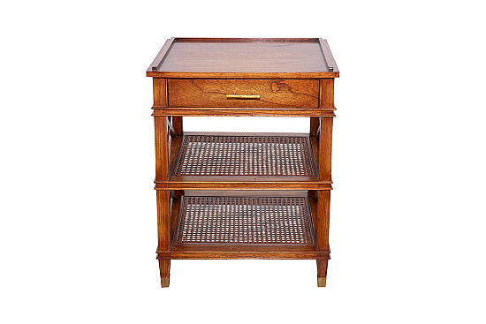 WELLİNGTON YAN SEHPA KAHVE 58x61x78cm RST 60 WL - 3