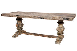 WHITE BURN YEMEK MASASI 260x100x78cm
