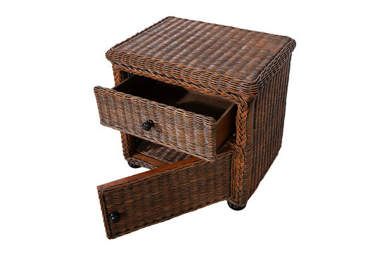 WICKER KOMODİN 55x55x40cm 16 5694/1-1 MD