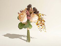 XHJ0891-R10 GUL BUKETI KREM 30cm (12) - SWEET FLOWERS