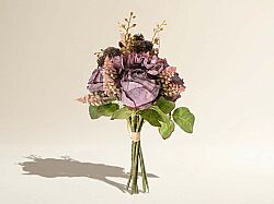 XHJ0891-R40 GUL BUKETI MOR 30cm (12) - SWEET FLOWERS