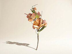 XHJ0915-R20 MANOLYA BUKETI TURUNCU 46cm (24) - SWEET FLOWERS