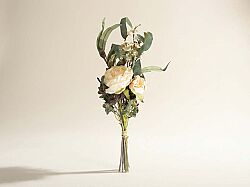 XHJ1058-R11 GUL BUKETI KREM 53cm (24) - SWEET FLOWERS