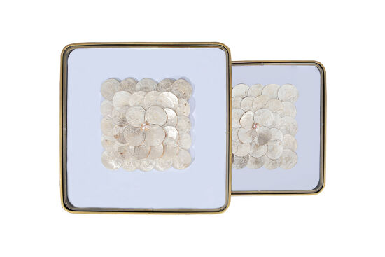 YAN SEHPA 2 Lİ KARE 41x41x50.5cm-34.5x34.5x45cm QS20419-L-S - 3