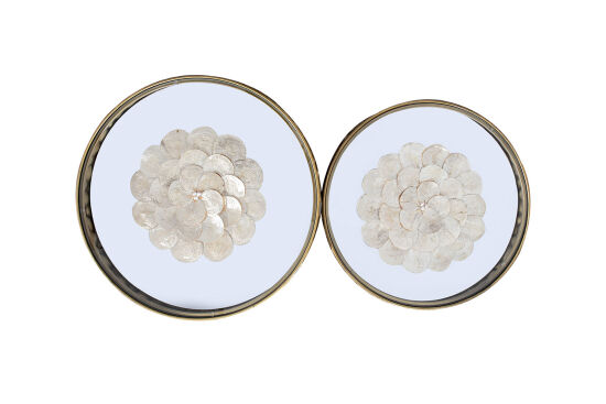 YAN SEHPA 2 Lİ YUVARLAK 45x45x48cm-40x40x43cm QS204018-L-S - 3