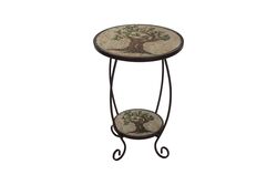 KERVAN - YAN SEHPA KAHVERENGİ 40x40x61cm JF063011R