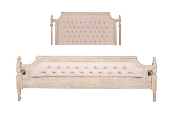 YATAK+ 2 KOMODİN KREM 173x213x130cm YPR37BM(K) PLO27