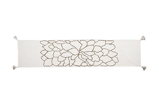 YATAK ŞALI 50x240 cm - KREM/ALTIN – 2058 BR - 1