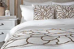 YATAK ŞALI 50x240 cm - KREM/ALTIN – 2058 BR - 6
