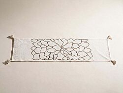 YATAK ŞALI 50x240 cm - KREM/ALTIN – 2058 BR - HSH-KRVN ORTAK