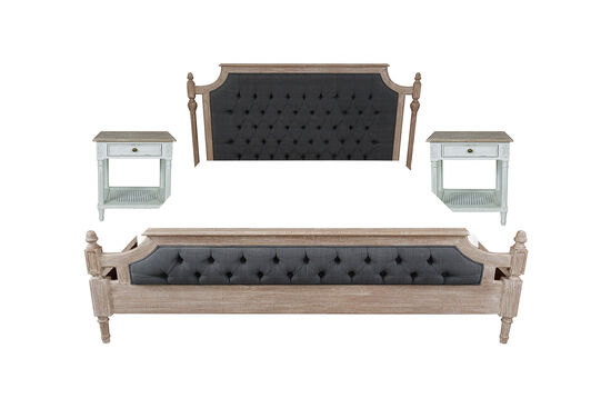 YATAK+2 KOMODİN 173x213x130cm