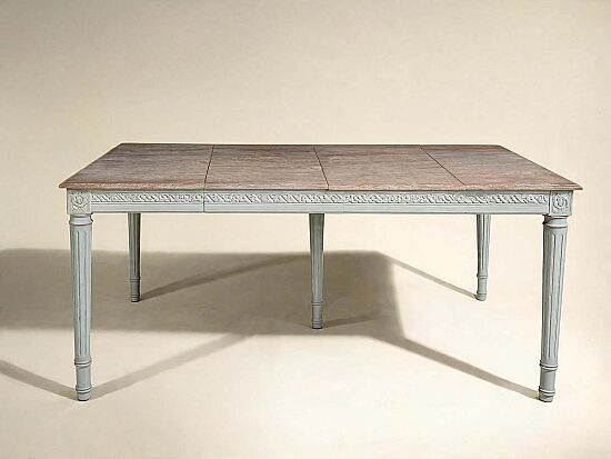 YEMEK MASASI AÇILIR 120x120-220x77cm PLO11 - 2