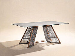 YEMEK MASASI 90x180x74cm 2366DT - 2