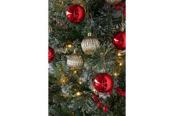 YILBAŞI ÇAM AĞACI -SÜSLEME APARATLARI İLE -180CM - ML-0124A - 5