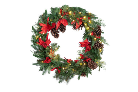 YILBAŞI KAPI ÇELENGİ - 60 CM ML-0171A - 1