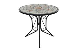YUVARLAK MASA 80x80x75cm JF240660 - YEMEK MASASI