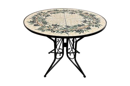 YUVARLAK MASA 80x80x75cm JF250192 - 1