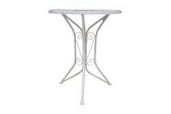 YUVARLAK MASA BEYAZ 60x60x70cm JF230999R - 2