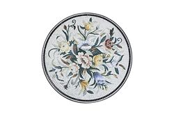YUVARLAK MASA BEYAZ 60x60x70cm JF230999R - 4