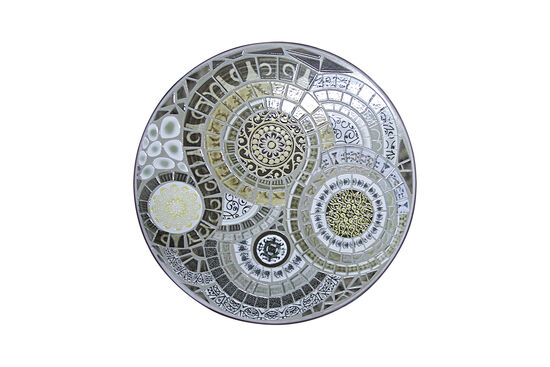 YUVARLAK MASA KAHVE 60x60x70cm JF230997 - 3