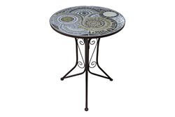 YUVARLAK MASA KAHVE 60x60x70cm JF230997 - 2