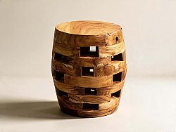 YUVARLAK TABURE 35x35x40cm - KERVAN