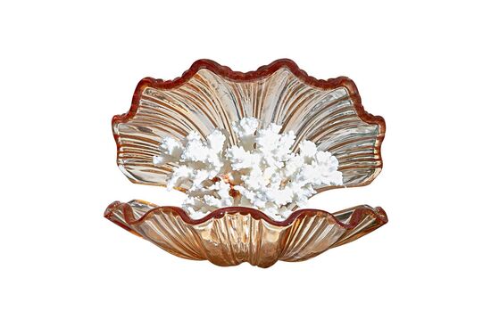 YZ.3020.U.PT İSTİRİDYE DEKORATİF AKSESUAR 16X20X22 CM BAL